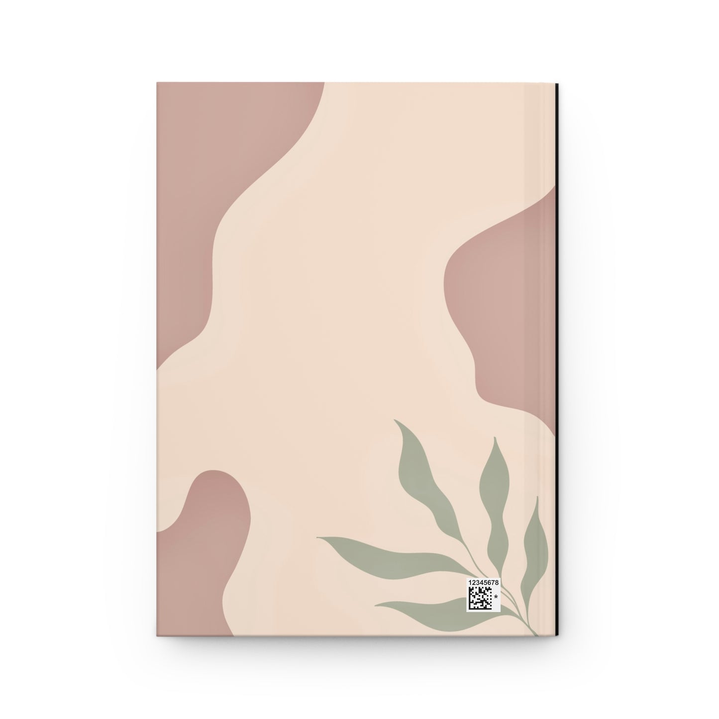Libreta minimalista de tapa dura personalizada con temática de flores, diario de viaje ideal para entusiastas, escritores y artistas